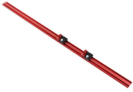 YDuupxe Holzbearbeitungs-T-Schienen-Schieber-Kreissägen-Parallel-Aluminiumlegierungs-Anschlagsatz Feste Halterung, Einfache Einstellung, Einfache Bedienung, Breite Anwendung, 1200 Mm