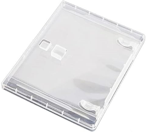 RIVERMEDIA Premium Clear USB Case 14mm – Transparent DVD-Style Protective Holder for Single USB Drive, Compact and Durable Plastic Storage (10)
