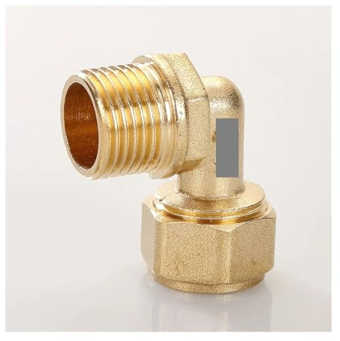 Brass DN15 DN20 Male/Female Thread Elbow Pex 2025/2632 Pipe Fitting Aluminum Pipe Fittings(2025 DN20 BSP Female)