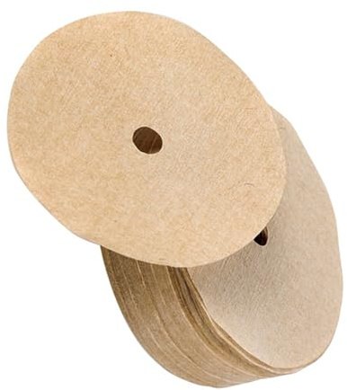 Papier filtre à café rond facile à utiliser de 9,5 cm pour percolateurs, installation rapide, idéal pour les maisons occupées et le réglage du papier filtre à café rond