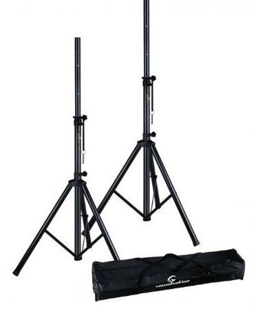SPST-SET70-BK Coppia Supporti/Stativi Richiudibili Per Diffusori/Casse Audio (borsa per trasporto omaggio)