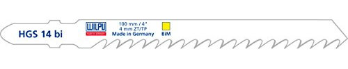 WILPU Stichsägeblatt HGS 14 bi, 5 Stück