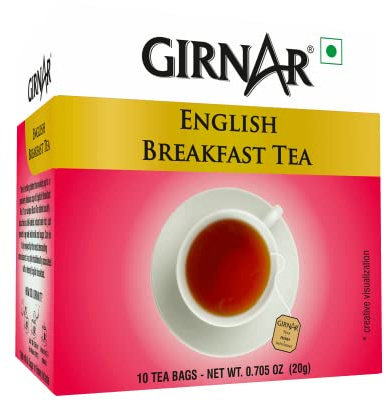 Girnar English Breakfast Tea (10 Tea Bags)