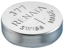 Renata 377 nicht aufladbaren Batterie, Knopfzelle, einzelne Zelle, Silberoxid, 28 mAh, 1,55 V, SR66, 50 pack, 50