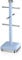 Swan SWKA1030BLN Retro Mug Tree, 41.8cm, Blue