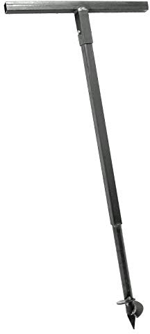 MWS-Apel 90 mm Erdbohrer Handerdbohrer Erdlochbohrer Pflanzbohrer Pfahlbohrer Lochspaten Erdlochausheber Pfostenbohrer