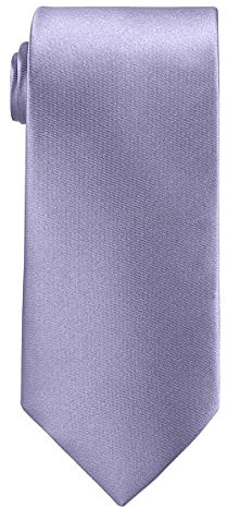 Trimming Shop Skinny Neck Tie 5cm Solid Colour Slim Ties Soft Polyester for Formal Wear Skinny Tie Unisex Classic Formal Necktie for Wedding, Prom, Celebration, Party & Business Meeting - Lilac Purple