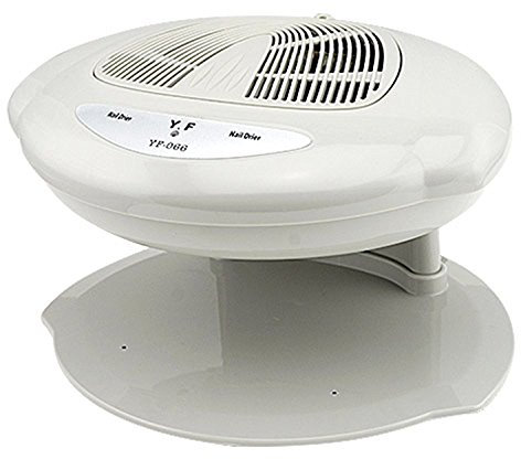 Crisnails ® Ventilador Secador de uñas Frío y Caliente Profesional Automático Nails (Blanco)