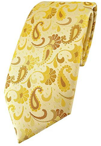 TigerTie Designer Krawatte in Paisley gemustert