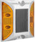 Sonew Straßenreflektor Boden 103×103×22mm Bodenmarkierungsleuchten Parkplatz Markierungsnagel mit Reflektoren Reflektierende kleine Straßenschilder Reflektierende Straßenmarkierungen