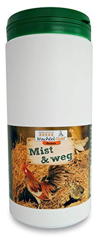 federgold Mist&weg 1 kg – natürliche Stallhygiene & Geruchsbindung | Natürlicher Stallzusatz für bessere Luft, weniger Gerüche & stabile Einstreu – ideal für Deep-Litter-Systeme