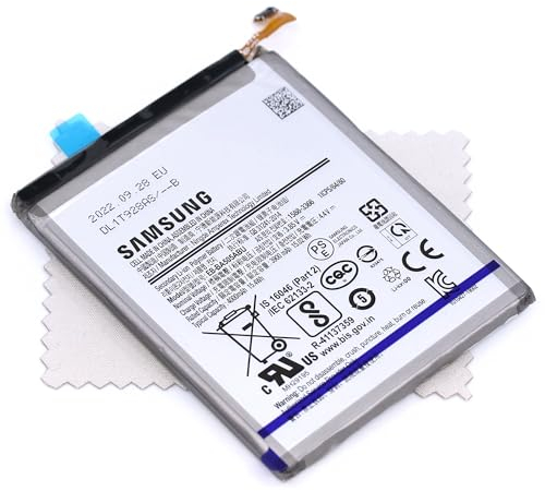 Akku für Samsung Original EB-BA505ABU für Samsung Galaxy A50 (A505F), Galaxy A50s (A507F), Galaxy A30 (A305F), Galaxy A20 (A205F) mit mungoo Displayputztuch