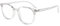 Firmoo Lesebrille mit Sehstärke 2.5 für Damen Herren, Blaulicht Computer Lesebrille für Bildschirme, Blendfreie Lesehilfe TR90 Transparent