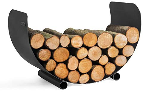 Cookking Holzkorb Metall TURYN 70 cm, Brennholzregal, Kaminholzregal