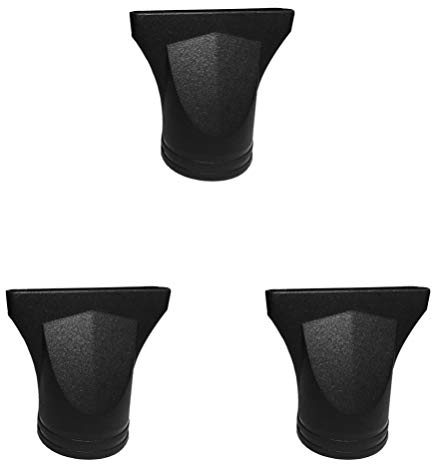 Healifty 3 x Haartrockner-Düse, wiederverwendbar, Kunststoff, Thermo-Föhn-Diffusor, Ersatz-Flach, Friseursalon, Styling-Werkzeug