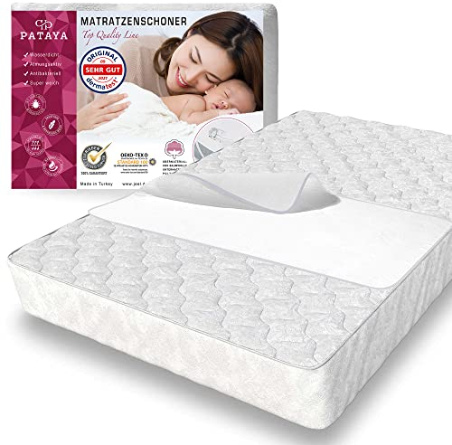 PATAYA Matratzenschoner 40x50 wasserdichte Matratzenauflage - sowie eine inkontinenzauflage für Baby/Kinder, Matratzenschutz, inkontinenzunterlage waschbar (40x50 cm)