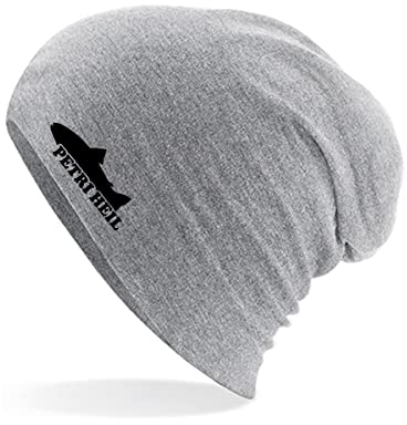 Huuraa Mütze Petri Heil Fischergruß Geschenk Heather Grey Petri Heil Accessoire