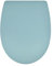 Wirquin 20724243 Abattant WC avec frein de chute Marbella en thermoplastique, déclipsable, vert céladon