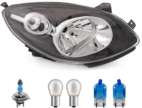 EISENFELS Set 106565953 erstellt mit Scheinwerfer rechts + NIGHT BREAKER 200 H4 Leuchtmittel kompatibel mit Twingo II CN0_
