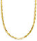 SINGULARU - Lisse Twister Halskette. Edelstahl mit 18 Kt Vergoldeter Beschichtung. Schmuck für Damen.