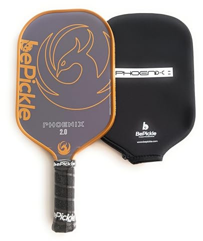 Pala de Pickleball de Grafito de 19mm aprobada por la USAPA. (Amarillo)
