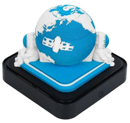 KWJNH Calendrier 2025 astronautes de la Terre Omoshiroi Bloc mémo 3D Arbre Notes Décoration de maison S6r2 Papier adhésif