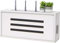 SYLUOQP Router Schrank, Router Aufbewahrungsbox, Wandmontage Kabelmanagement, Set-Top-Box Kabel Router Kasten WLAN Verstecken Box,A