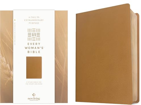 Every Woman's Bible: Nlt, Filament Enabled, Genuine Leather, Camel, Red Letter