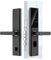 VEKELETE Cerradura de Puerta Tuya Zigbee biométrica con Huella Dactilar, Cerradura de Puerta Inteligente electrónica Digital con pulsador y WiFi(Zigbee24 30 240(App))