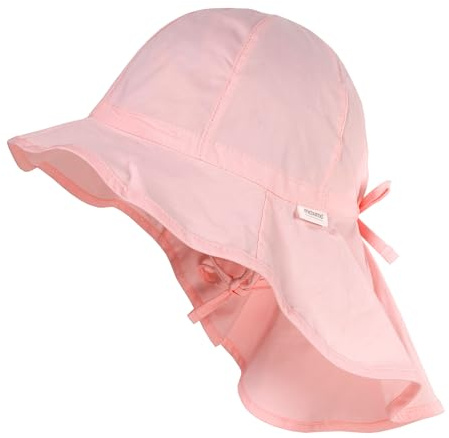 maximo MINI Girl-Flapper, Schleife Bindeband, Nackenschutz, UV Popeline