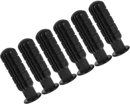 KOMBIUDA 6-teilige Kunststoff-tischfußballgriffe Ersatz Für Standard-tischfußballtische Komfortable 8-mm-Griffe Für Heim Und Büroumgebungen