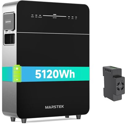 5,12kW Venus-E 3.0 New Vesion Balkonkraftwerk Speicher+CT002 Smarter Zähler 0% VAT, Jährliche Einsparungen von 1,310 €. MARSTEK AC-gekoppeltes Energiespeichersystem All-in-One Solarspeicher