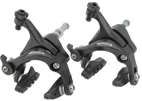 GUOFANG Dual-Pivot Road Bike Brake Calipers, Aluminium Rim Brake Set, C-Type Caliper Kit, Front and Rear Brakes, (Front and Rear)