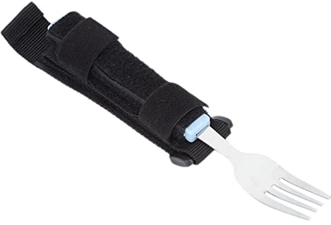 FILFEEL Tenedor de Cuchara Giratorio Flexible para Personas Mayores y discapacitadas: Ayudas Ergonómicas para Comer con Agarre