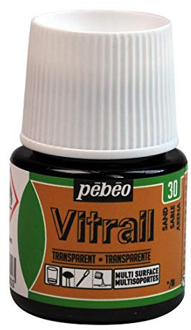 Pébéo 050030 Vitrail 1 Flacon Sable 45 ML