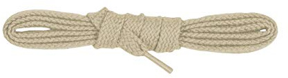 BERGAL 1 Paar Schnürsenkel Flach (100 cm, Beige)