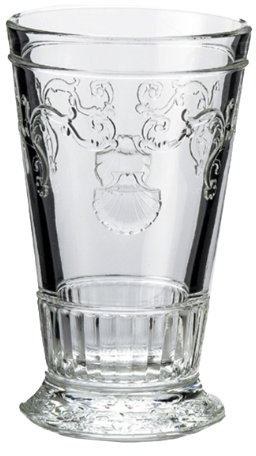 La Rochère Longdrinkglas Versailles Muschel Ornamente 340 ml - 6er Set