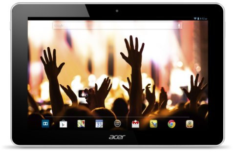 Acer Iconia A3-A10 10.1 inch Tablet PC (White) - (MediaTek MT8125T 1.2GHz Processor, 1GB RAM, 32GB Storage, WLAN, BT, GPS, Webcam, Android 4.2)