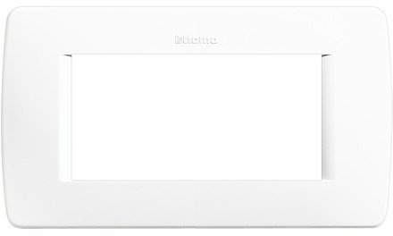 Bticino Luna C4804Bn - Lu-Placa 4M Blanco