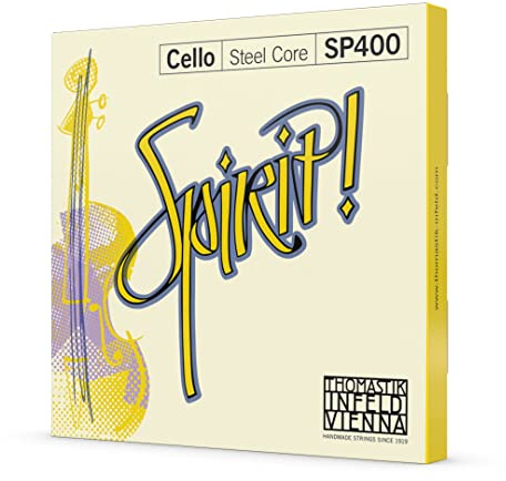 Thomastik 640900 Saiten für Cello Spirit!, Satz 4/4 mittel