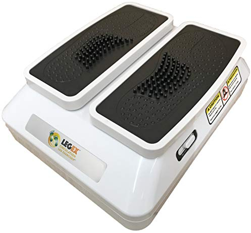 Bioenergiser Leg Exerciser Pro: Passives Bewegungstraining für Jung & Alt. 3 Stufen, inkl. Fernbedienung, ideal für Senioren. LEGEX Circulation Leg Exerciser Pro in Beige