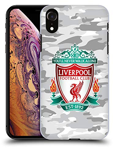 Head Case Designs Offizielle Zugelassen Liverpool Football Club Third Crest Farben Camou Harte Rueckseiten Handyhülle Hülle Huelle kompatibel mit Apple iPhone XR