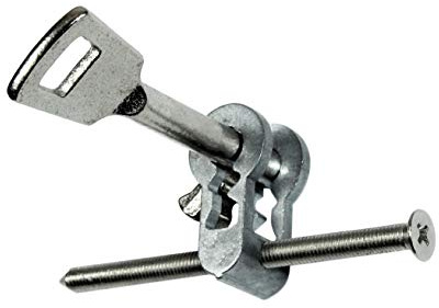 SN-TEC Buntbarteinsatz/Zimmertürschlüssel aus Druckguss incl. Schlüssel und Schraube