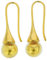 Murano Tropfen Ohrringe - flüssiges Gold