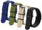 Ritche Militärisches ballistisches Nylonarmband, 16 mm, 18 mm, 20 mm, 22 mm, Premium-Nylon-Uhrenarmband mit Edelstahl-Schnalle, Valentinstagsgeschenk für Sie oder Ihn, Blau / Khaki / Grün / Schwarz,