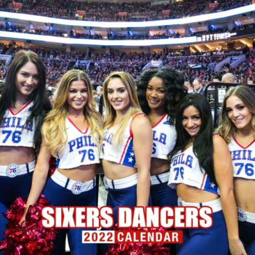 Sexy 2022 Calendar Sixers Dancer: A Great Gift For Fans Of Sexy Cheerleader To Welcome A New Year | Calendario Calendrier Kalender 2022 Bonus 4 Months 2023. Lunar Moon Phase