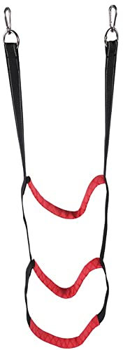 FUTURUP Escalera de cuerda para barco, extensión de escalera de cuerda para barco, escalera plegable para barco, escalera de natación para velero, kayak, piragüismo (escalera roja de 3 pasos)
