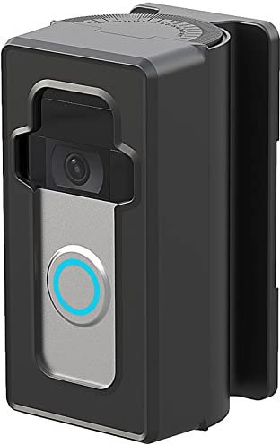 Anti-Theft Video Doorbell Mount Compatible with Video Doorbell 12/3/4,Also Fit for Most Kind Brand of Video Doorbell Adjustable Mounting Bracket for Apartment, Rental, dorms