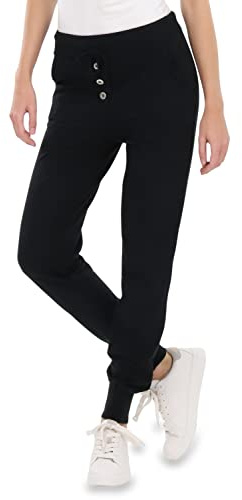 Malito - Damen Jogginghose im Classic Look - Sporthose in Unifarben - Baggy zum Tanzen - Sweatpants - Trainingshose 8021-G