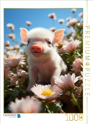 CALVENDO Puzzle Auf der Sommerwiese | 1000 Teile Lege-Größe 48 x 64 cm Foto-Puzzle für glückliche Stunden